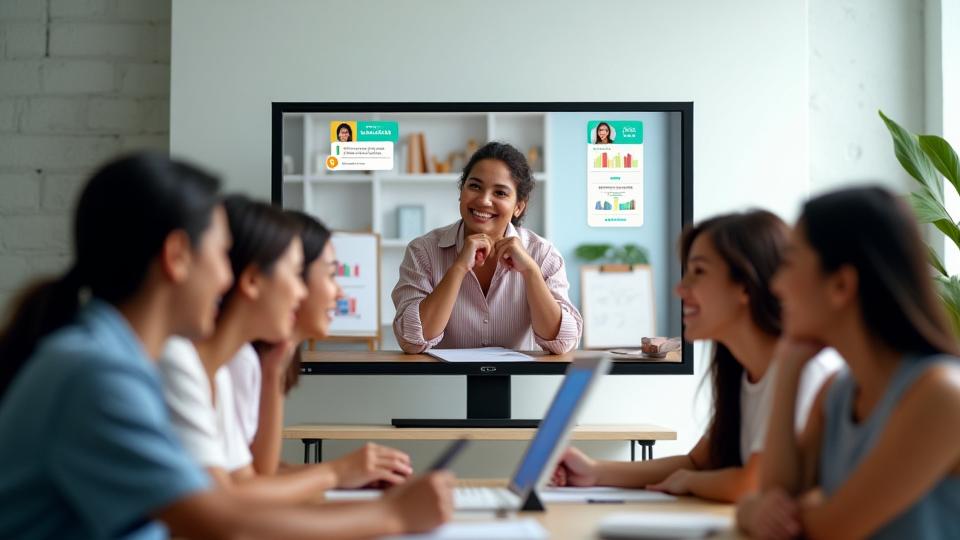 Overview of NovaSpeak pricing plans with a student looking at options